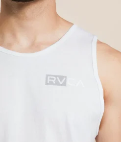 Tops | RVCA Contrast Tank Top White