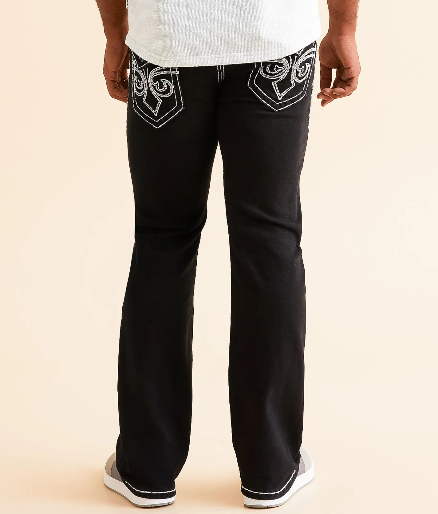 Sale Jeans|Bottoms | Affliction Cooper Straight Stretch Jean Black