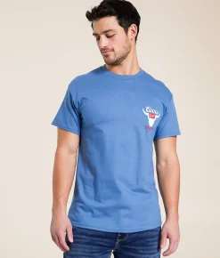 Brew City Coors Banquet Bandana T-Shirt Indigo Sale