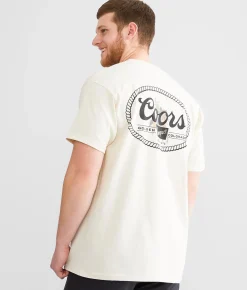 tee luv Coors Banquet Beer T-Shirt Cream Online