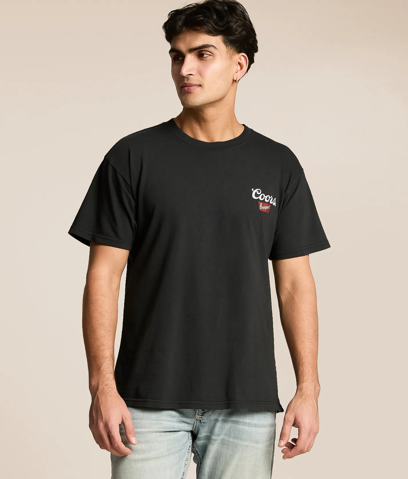 Changes Coors Banquet Bull Rider T-Shirt Black Online