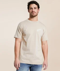 tee luv Coors Banquet Cowboy T-Shirt Sand Clearance
