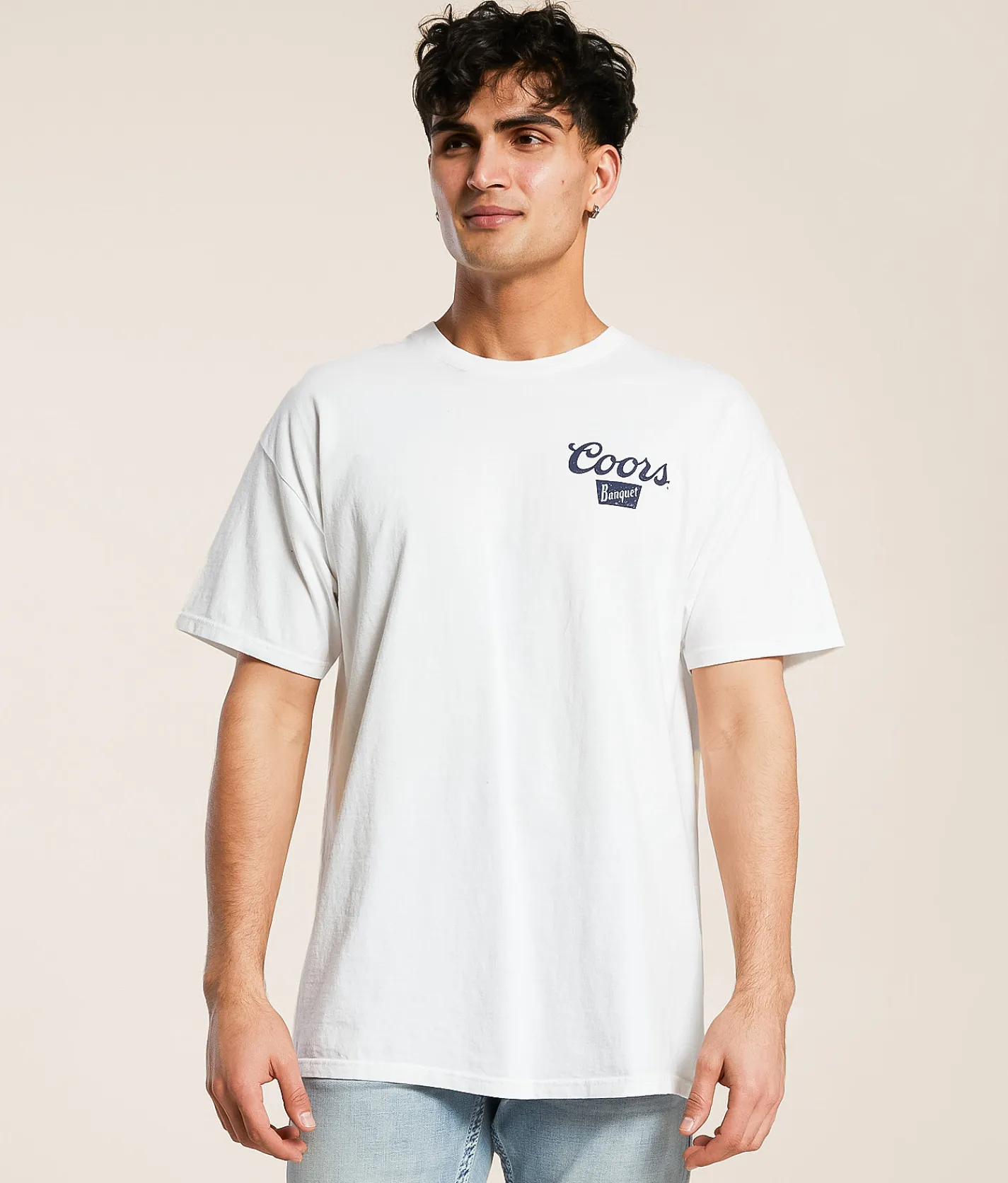 Tops|Graphic T-Shirts | Screen Stars Coors Banquet For Everybody T-Shirt Vintage White