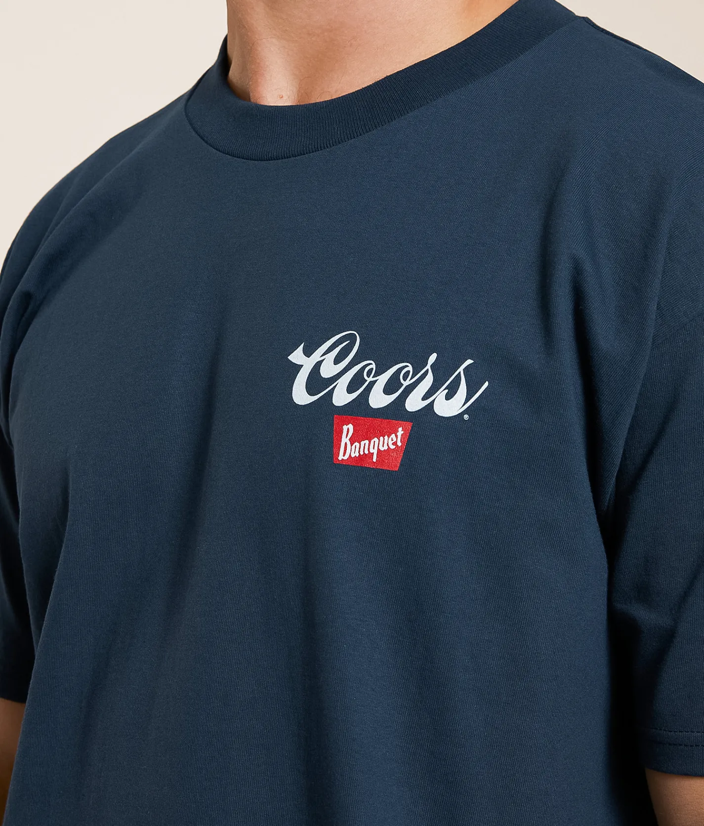 tee luv Coors Banquet Legacy T-Shirt Navy