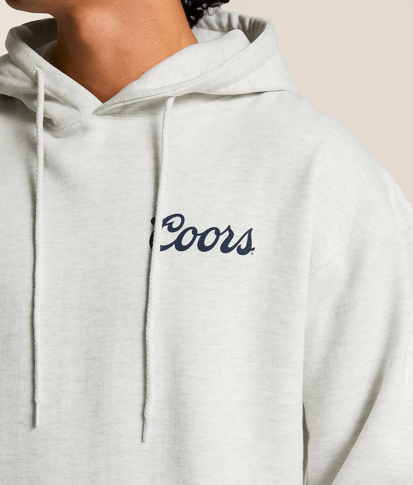 Tops | tee luv Coors Banquet Mountain Hooded Sweatshirt Ash