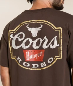 Graphic T-Shirts | Changes Coors Banquet Rodeo T-Shirt Dark Brown