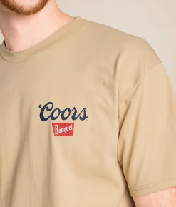 Tops|Graphic T-Shirts | tee luv Coors Banquet Rodeo T-Shirt Sand