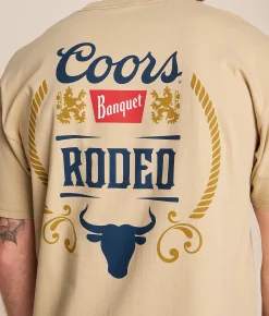 Tops|Graphic T-Shirts | tee luv Coors Banquet Rodeo T-Shirt Sand