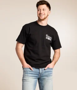 Tops | tee luv Coors Banquet Rodeo T-Shirt Black