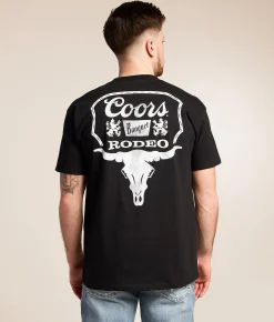Tops | tee luv Coors Banquet Rodeo T-Shirt Black