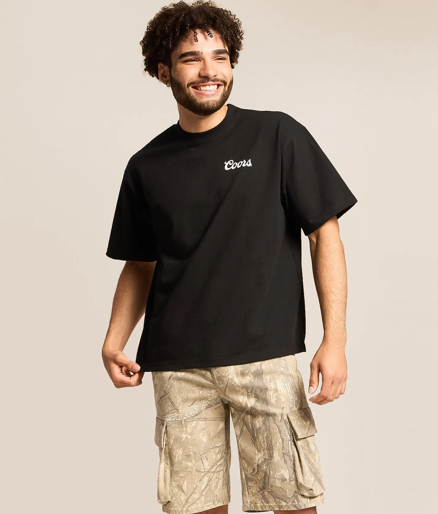 Changes Coors Banquet Skull Rope Mountain T-Shirt Black Sale