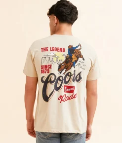 Changes Coors Banquet The Legend T-Shirt Natural Online