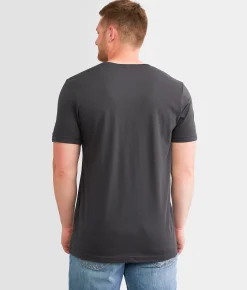 Brew City Coors Banquet Three Horses T-Shirt Dark Grey Best
