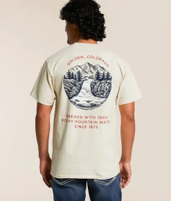 Tops|Graphic T-Shirts | tee luv Coors Banquet T-Shirt Cream