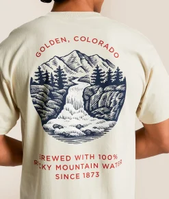 Tops|Graphic T-Shirts | tee luv Coors Banquet T-Shirt Cream