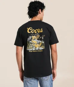 Tops|Graphic T-Shirts | Seager Coors Banquet T-Shirt Black