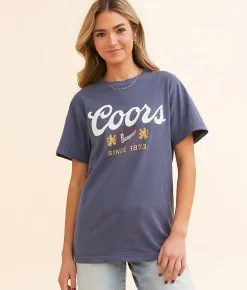 Brew City Coors Banquet T-Shirt Navy Best