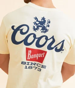 Graphic T-Shirts | Changes Coors Banquet 1873 T-Shirt Ivory