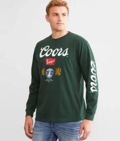 Graphic T-Shirts | tee luv Coors Banquet T-Shirt Forest Green