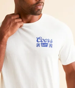 Graphic T-Shirts | Retro Brand Coors Banquet T-Shirt Vintage White