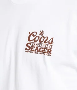 Seager Coors Banquet T-Shirt White Outlet