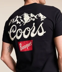American Needle Coors Banquet T-Shirt Black Best
