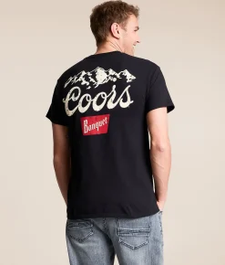 American Needle Coors Banquet T-Shirt Black Best