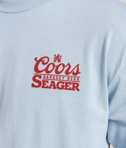 Seager Coors Banquet T-Shirt Blue Sale