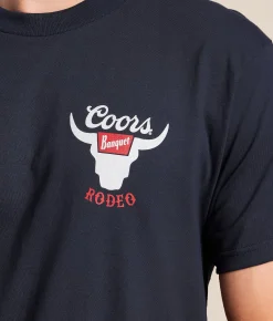 tee luv Coors Banquet T-Shirt Navy