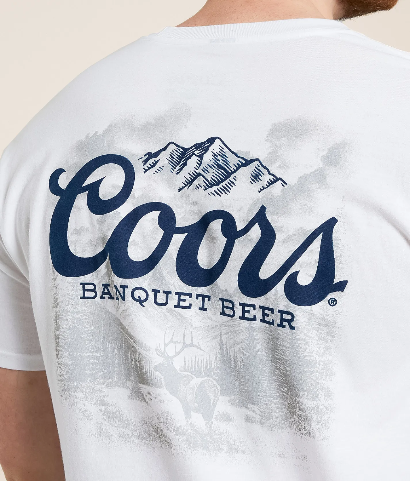 Tops|Graphic T-Shirts | tee luv Coors Banquet T-Shirt White