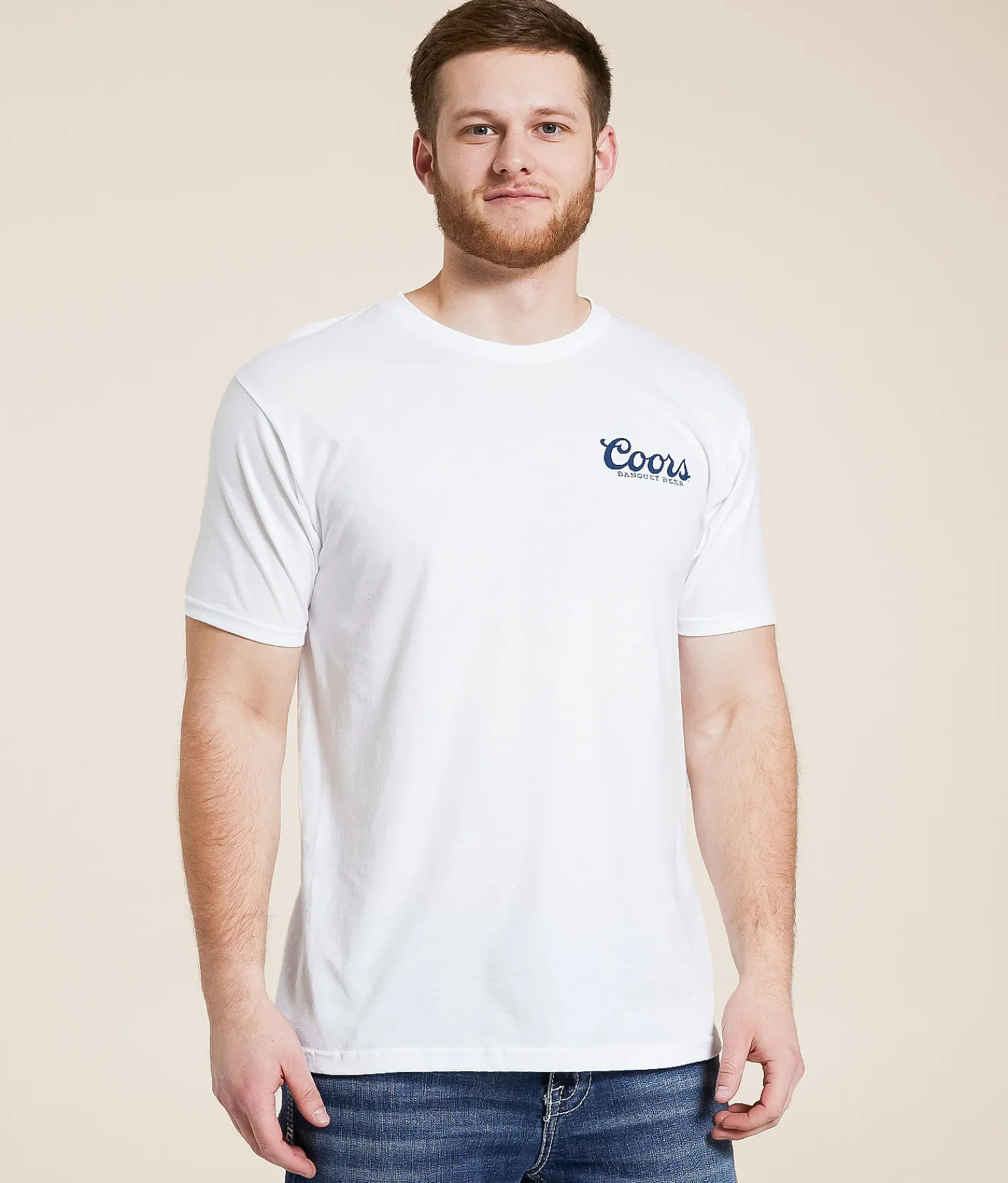 Tops|Graphic T-Shirts | tee luv Coors Banquet T-Shirt White