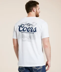 Tops|Graphic T-Shirts | tee luv Coors Banquet T-Shirt White