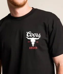 tee luv Coors Banquet T-Shirt Black Hot