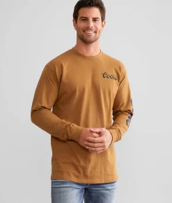 Graphic T-Shirts | tee luv Coors Banquet T-Shirt Light Brown