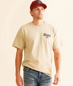 tee luv Coors Banquet T-Shirt Sand Discount