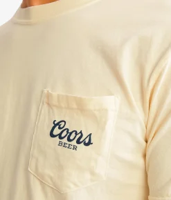 tee luv Coors Beer T-Shirt Ivory Best