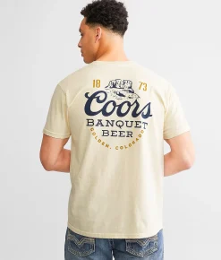 tee luv Coors Beer T-Shirt Ivory Best