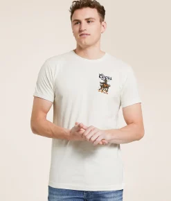 Brixton Coors Bound T-Shirt Cream