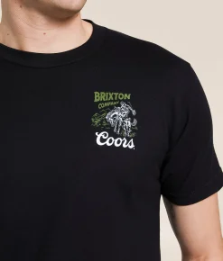 Graphic T-Shirts | Brixton Coors Canyon T-Shirt Black