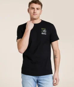 Graphic T-Shirts | Brixton Coors Canyon T-Shirt Black