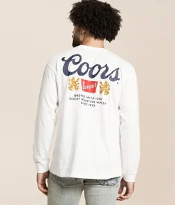 Tops|Graphic T-Shirts | tee luv Coors Classic T-Shirt Antique White
