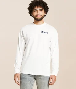 Tops|Graphic T-Shirts | tee luv Coors Classic T-Shirt Antique White