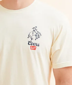 Graphic T-Shirts | Brixton Coors Colt T-Shirt Navy