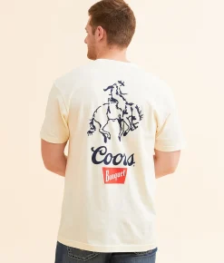Graphic T-Shirts | Brixton Coors Colt T-Shirt Navy