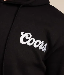 Tops | Changes Coors Cowboy Legend Hooded Sweatshirt Black