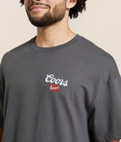 Tops|Graphic T-Shirts | tee luv Coors Cowboys T-Shirt Smoke Grey