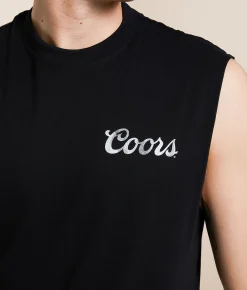 tee luv Coors® Cowboy Tank Top Black Online