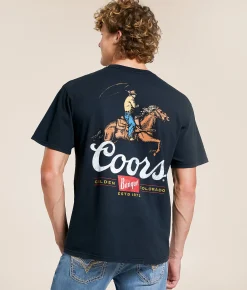 Changes Coors Cowboy T-Shirt Black Best