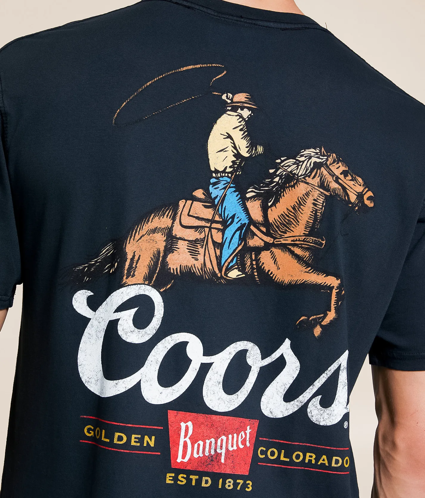 Changes Coors Cowboy T-Shirt Black Best