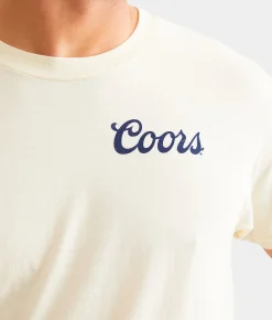Graphic T-Shirts | Screen Stars Coors Cowboy T-Shirt Cream